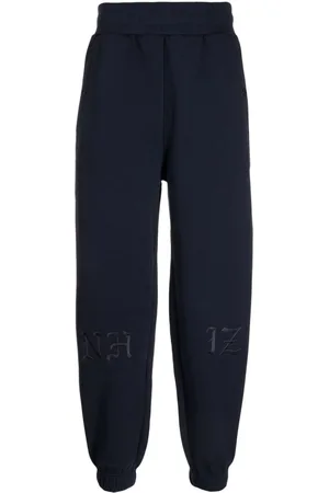 Izzue Logo-embroidered jersey track pants