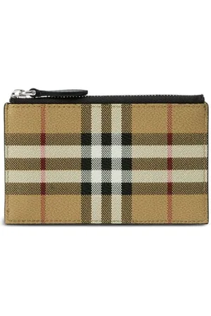 Burberry Vintage Check leather wallet
