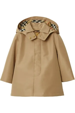Burberry Vintage check-lining trench coat
