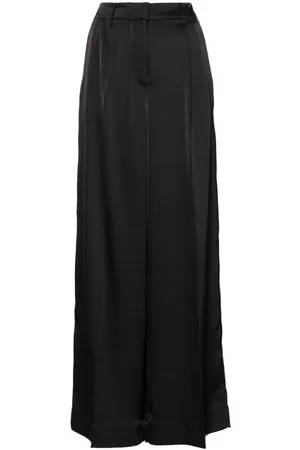 REMAIN Wide-leg satin trousers