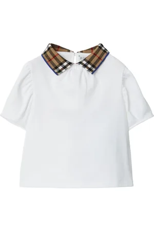 Burberry Vintage check-collar polo shirt
