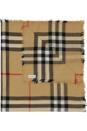 Burberry Vintage Check wool scarf