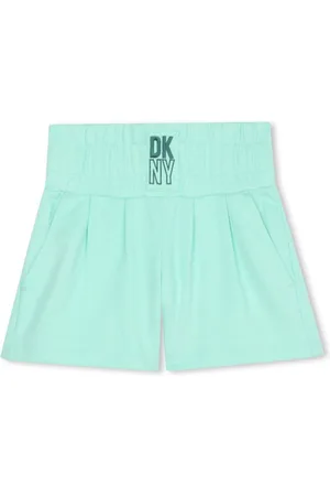 DKNY Logo-print cotton shorts
