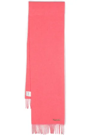 Acne Studios Logo-tag wool scarf