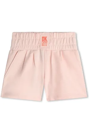 DKNY Logo-print cotton shorts