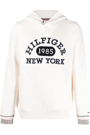 Tommy Hilfiger Embroidered-logo cotton hoodie