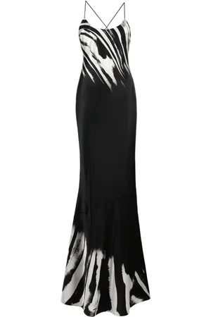 Retrofete Cami zebra-print dress