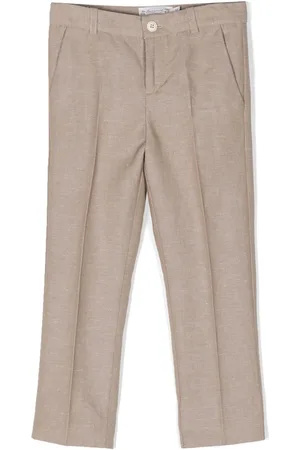 Bonpoint Peter straight-leg trousers - Grey