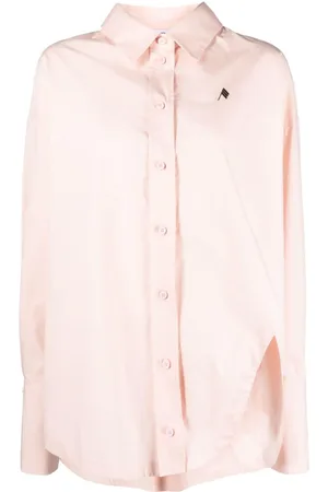The Attico Diana oversized cotton shirt