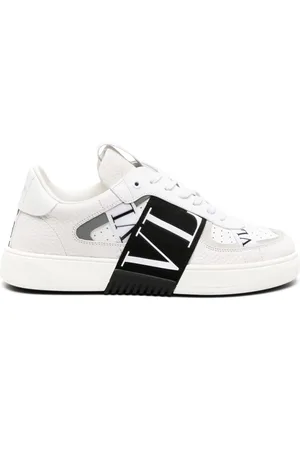 VALENTINO GARAVANI VL7N logo-tape leather sneakers