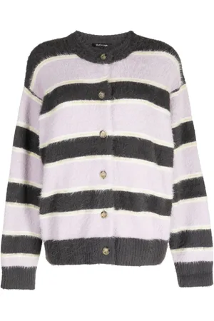 tout a coup Stripe-print cardigan