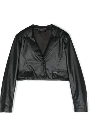 MONNALISA Single-breasted cropped blazer
