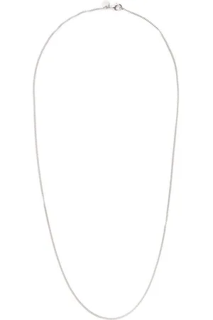 TOM WOOD Curb Chain Slim necklace