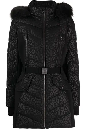 Michael Kors Leopard-print puffer coat