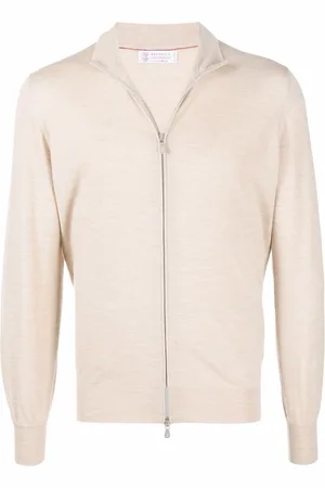 Brunello Cucinelli Zipped-up knit cardigan