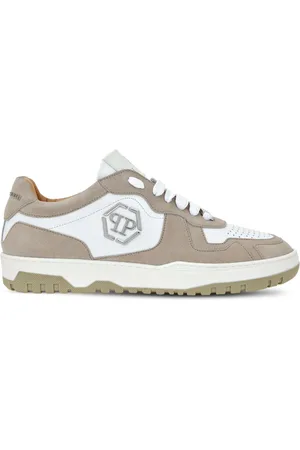 Philipp Plein Hexagon panelled low-top sneakers
