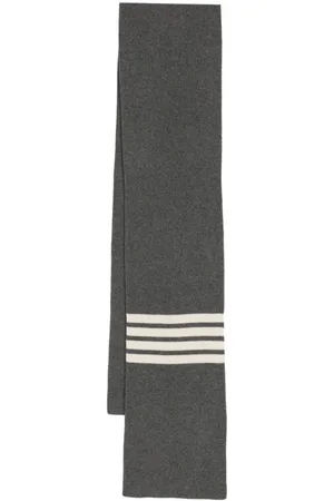 Thom Browne 4-Bar Stripe cashmere scarf