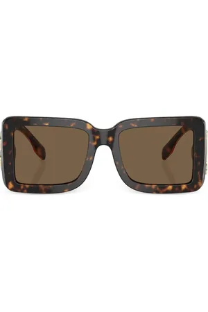 Burberry TB-motif square-frame sunglasses