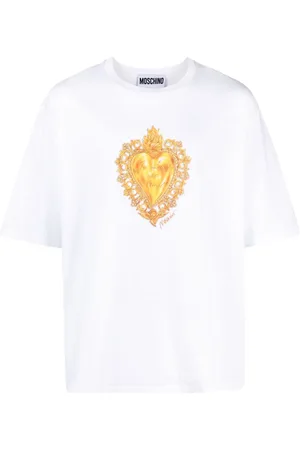 Moschino Graphic-print cotton T-shirt