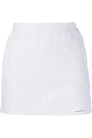 Alexander Wang Logo-appliqu?? mini skirt