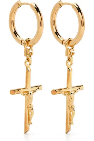 Dolce & Gabbana DNA pendant hoop earrings