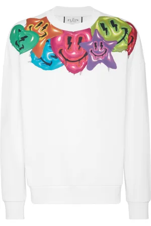Philipp Plein Smile cotton sweatshirt
