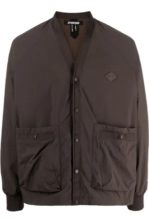 Spoonyard Logo-apliqu?? V-neck jacket