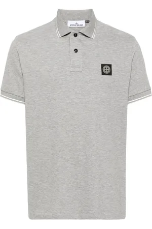Stone Island Piqu?? cotton polo shirt