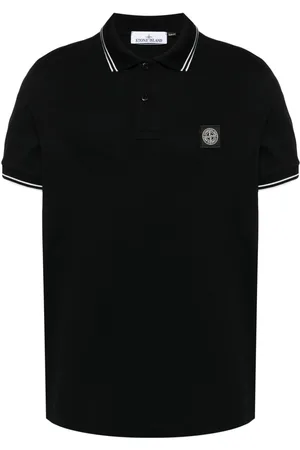 Stone Island Compass-badge piqu?? polo shirt
