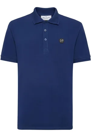Philipp Plein Gothic Plein cotton polo shirt