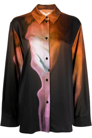 STINE GOYA Sophia abstract-pattern print shirt