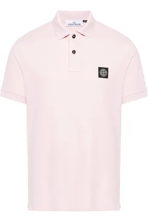 Stone Island Piqu?? cotton polo shirt