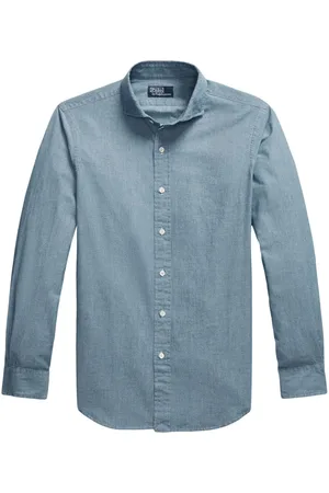 Ralph Lauren Spread-collar cotton shirt