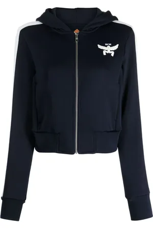 MCM Essential logo-embroidered terry hoodie