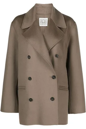 Totême Double-breasted wool coat