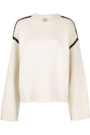 Totême Embroidered wool jumper