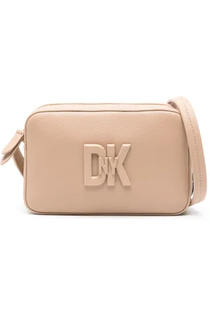 DKNY CARAMEL LOGO Pattern Cross Body Bag With Purse/ Wallet Gift Set £55.00  - PicClick UK