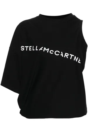 Stella McCartney Asymmetric cotton top