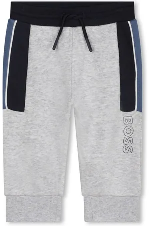 HUGO BOSS Logo-print drawstring track pants