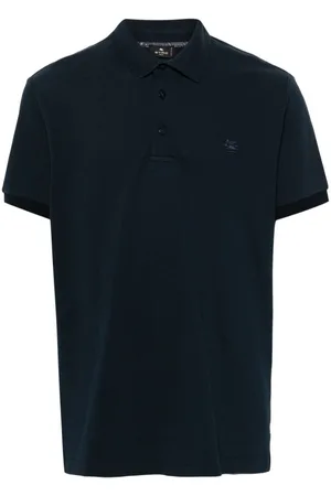 Etro Embroidered-logo polo shirt
