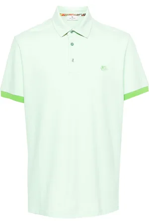 Etro Logo-print cotton T-shirt
