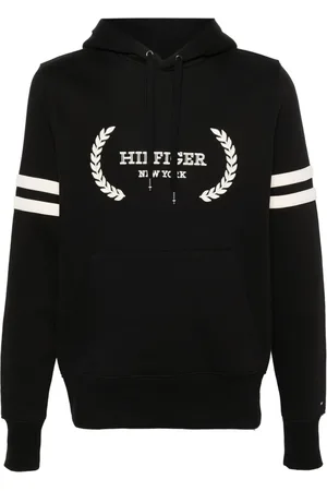 Tommy Hilfiger Embroidered-logo cotton hoodie