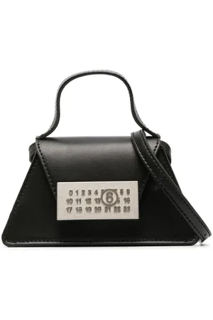 Maison Margiela Mini Numeric leather tote bag