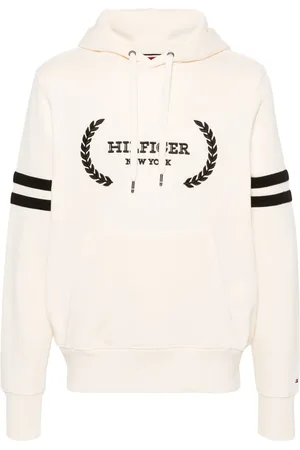 Tommy Hilfiger Embroidered-logo cotton hoodie