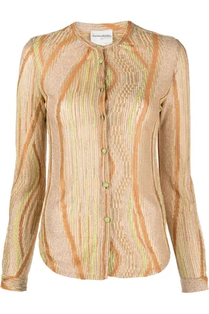 FORTE FORTE Striped ribbed shirt