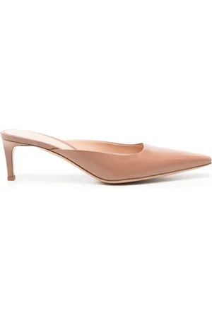 Gianvito Rossi Lindsay 65mm leather mules