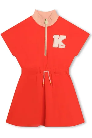 Kenzo Kenzo Club half-zip dress
