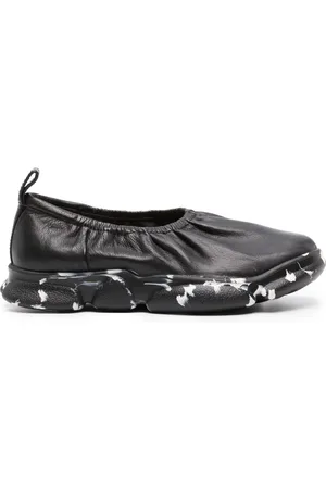 Camper Karst leather ballerina shoes