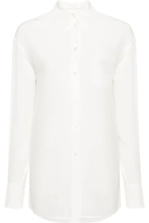 Sportmax Crepe de chine silk shirt