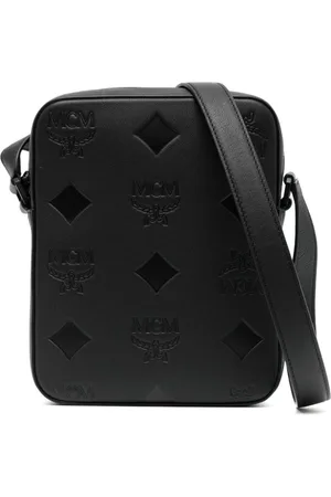 MCM Mini Klassic monogram leather crossbody bag